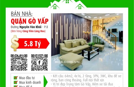 ✅  Bán nhà mặt tiền, vị trí vàng, giá siêu hấp dẫn 5.8 tỷ!